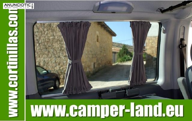 Cortinas perimetrales para furgonetas furgos furgo camper