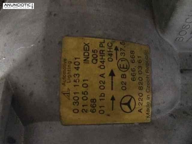 Faro izquierdo tipo a2208200361 de