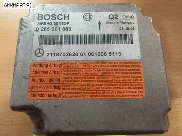 Centralita airbag tipo 0285001880 de