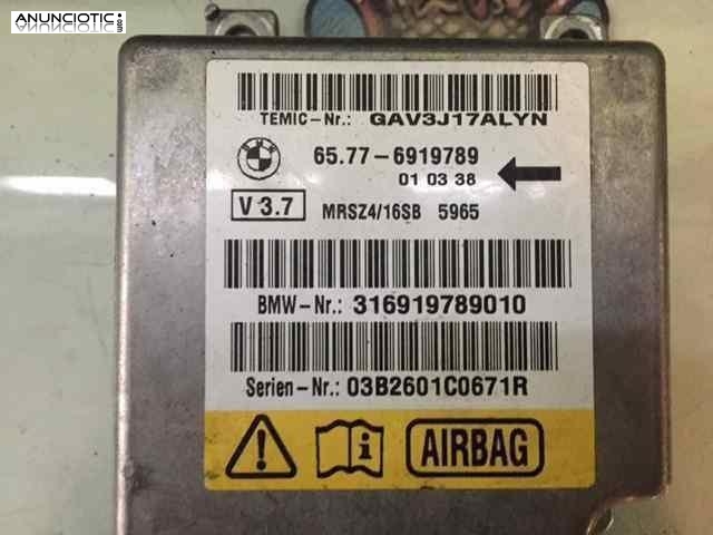 Centralita airbag tipo 65776919789 de