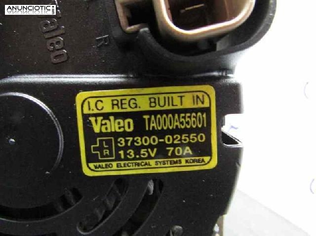 Alternador tipo ta000a55601 de hyundai -