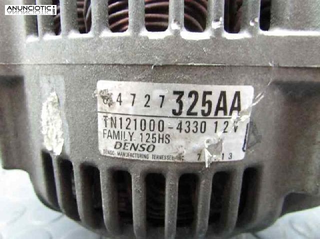 Alternador tipo tn1210004330 de chrysler