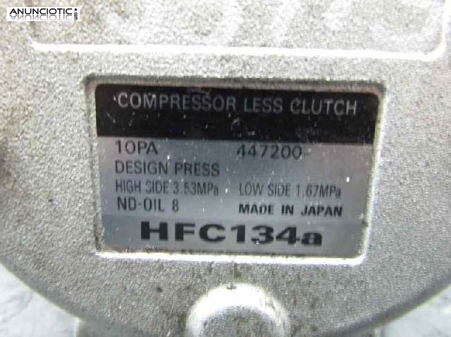 Compresor a/a 447200 de chrysler