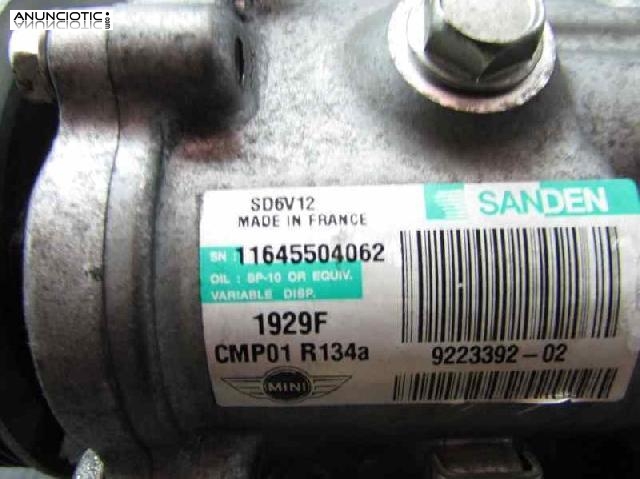 Compresor a/a 11645504062 de bmw