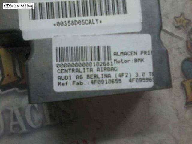 Centralita airbag tipo 4f0910655efkz de