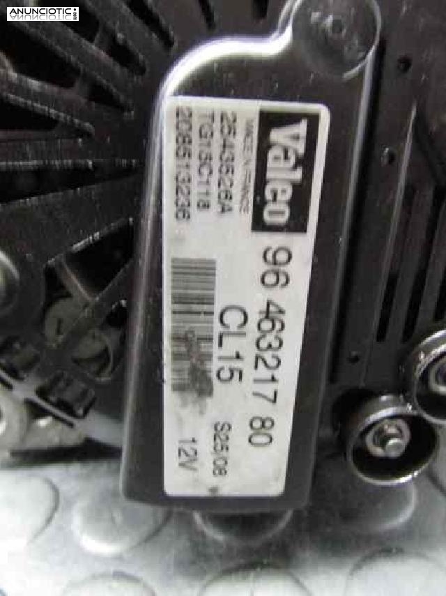 Alternador 96463217 de peugeot - 207