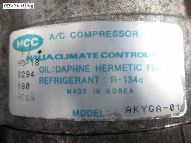 Compresor a/a akyga01 de hyundai
