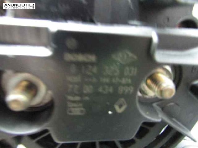 Alternador 0124325031 de renault -