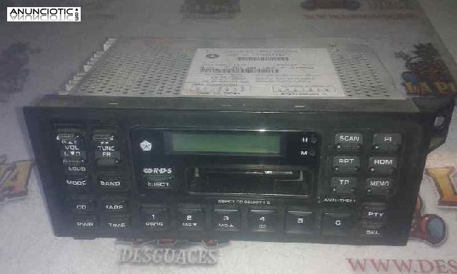 Radio chrysler p05269484 jeep cherokee