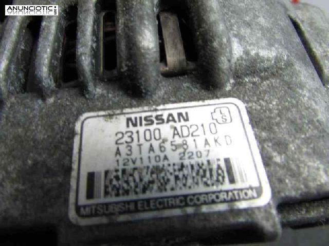 Alternador 2300ad210 de nissan - primera