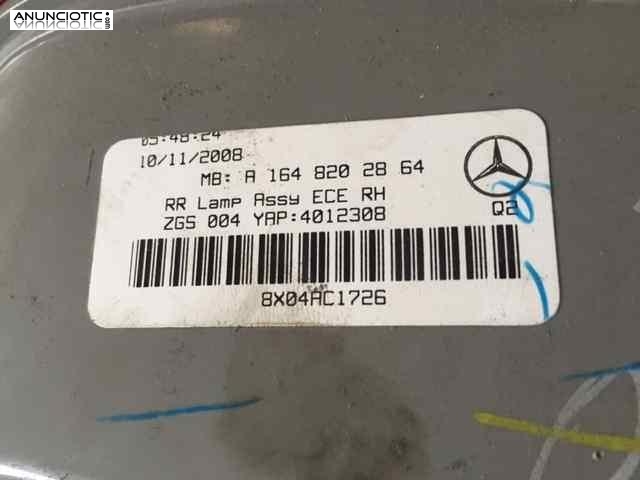 Piloto mercedes a1648202864 clase m