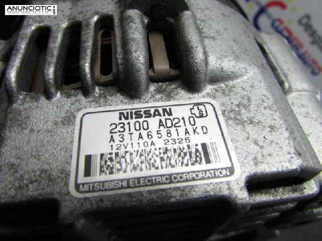 Alternador 23100ad210 de nissan -