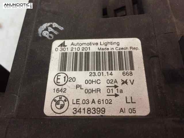 Faro izquierdo tipo 0301210201 de bmw -