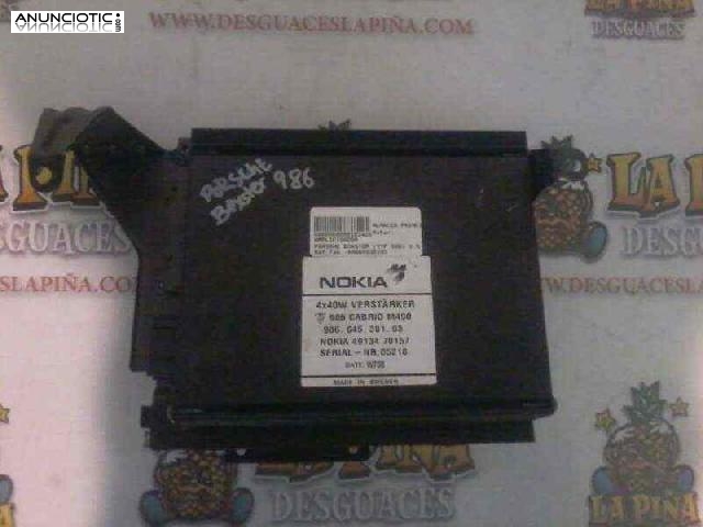 Amplificador porsche 98664530103