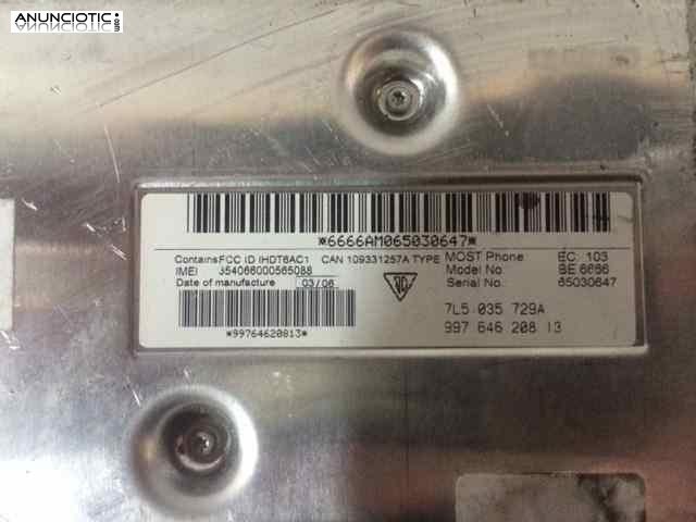 Centralita motor uce tipo 7l5035729a de