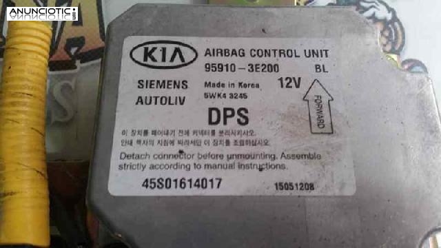 Centralita airbag tipo 959103e200 de kia