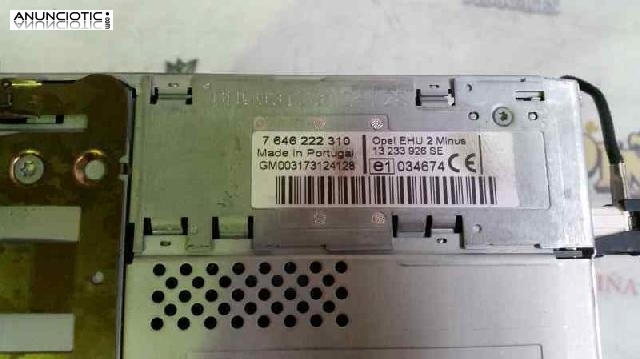 Radio opel 13233926 vectra