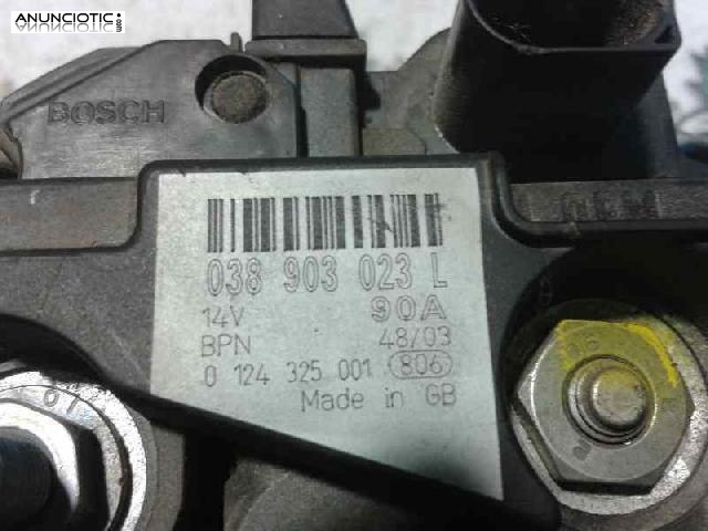 Alternador audi 038903023l a3