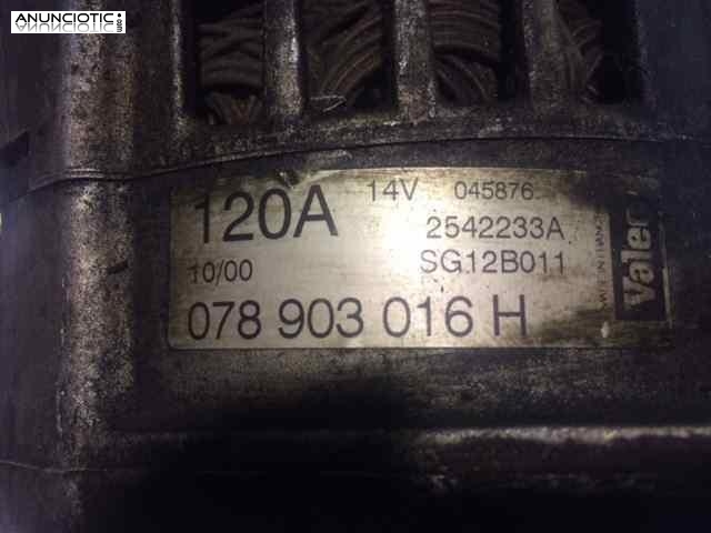 Alternador audi 078903016h a6