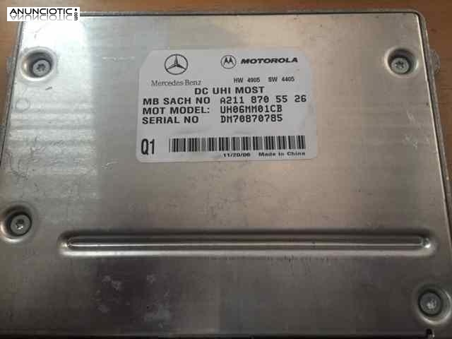 Centralita mercedes a2118705526 clase e