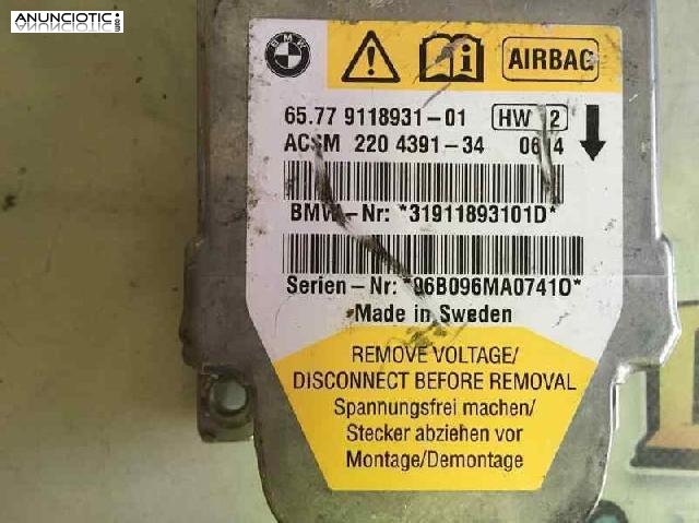 Airbag bmw 6577911893101 serie 5