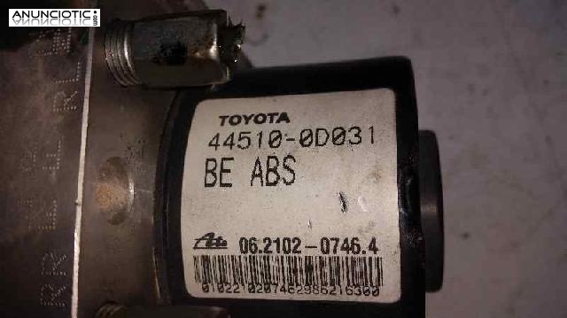 Abs 3054513 06210207464 toyota yaris