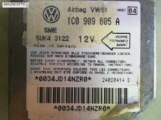 Airbag volkswagen 1c0909605a golf