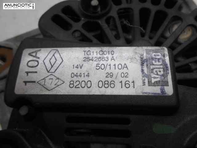 Alternador 3322328 2542663a renault