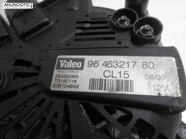 Alternador 3329228 2543526a peugeot 207