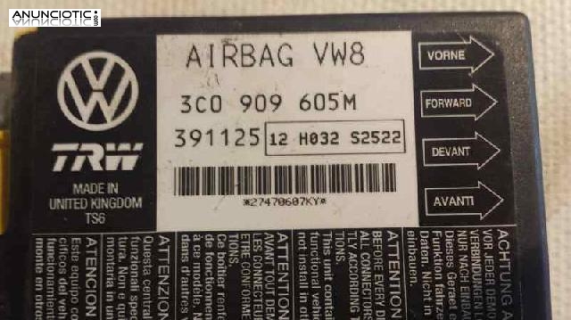 Airbag volkswagen 3c0909605m passat