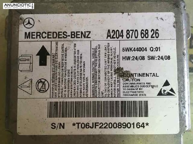 Airbag mercedes a2048706826 clase c