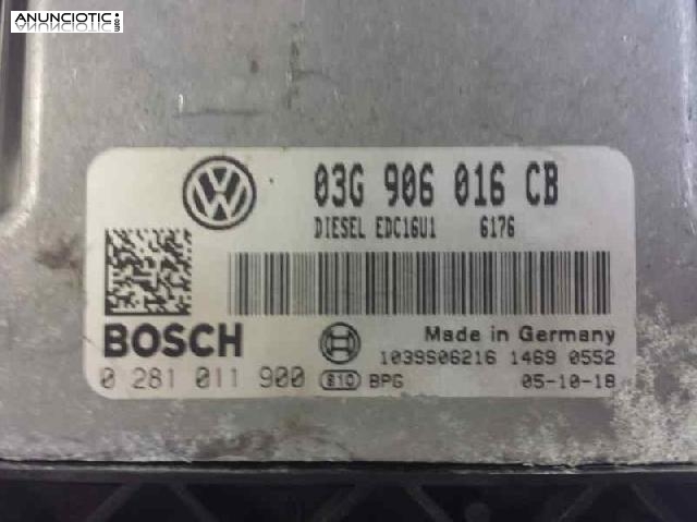 Motor volkswagen 03g906016cb jetta