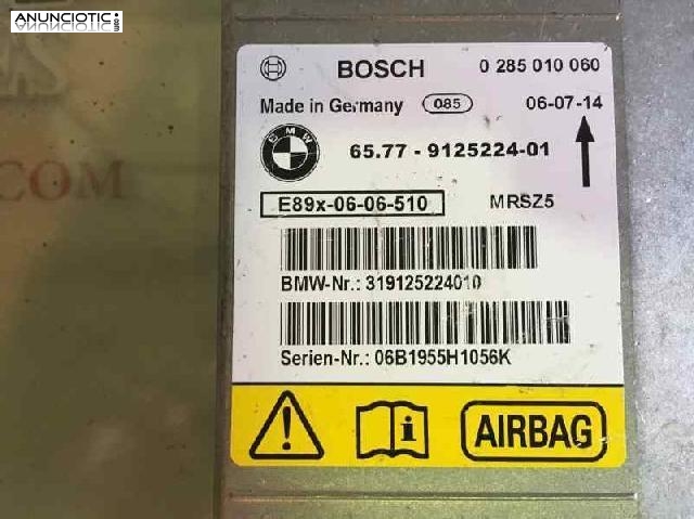 Airbag bmw 6577912522401 serie 1