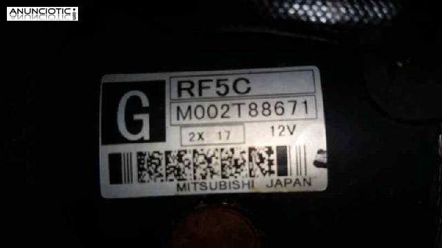 Motor arranque 3358157 m002t88671 mazda