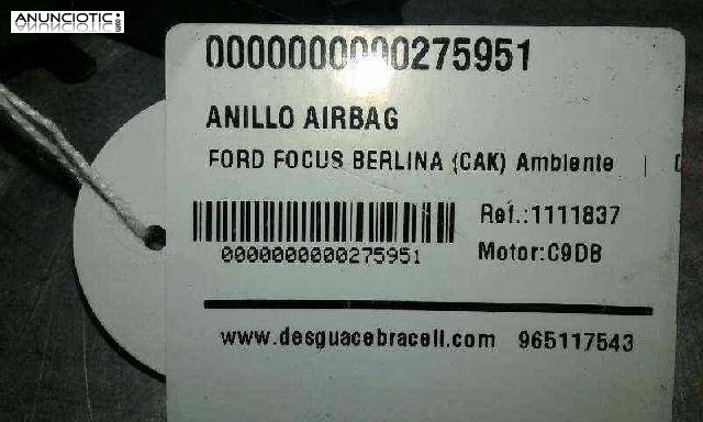 Anillo airbag ford focus berlina (cak)