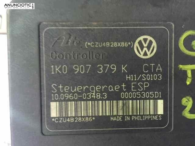 Abs volkswagen 1k0907379k 1k0614517h