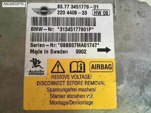 Airbag bmw 65773451779 mini