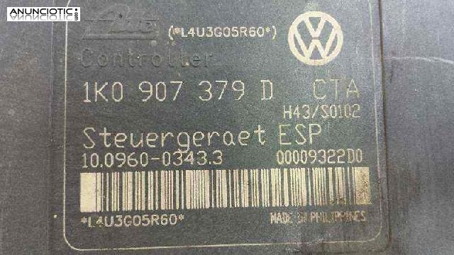 Abs volkswagen 1k0907379d touran