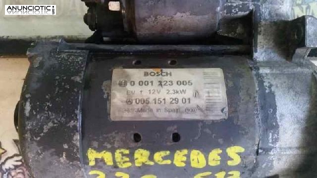 Motor mercedes 0001223005 clase e