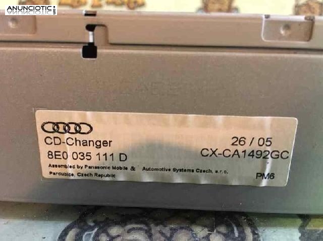 Radio audi 8e0035111d a3