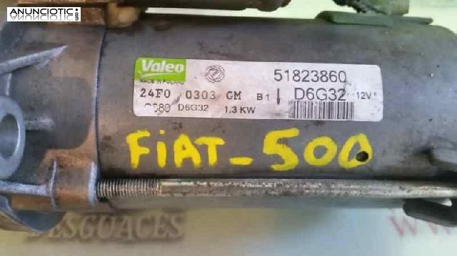 Motor arranque de fiat ref 51823860 -