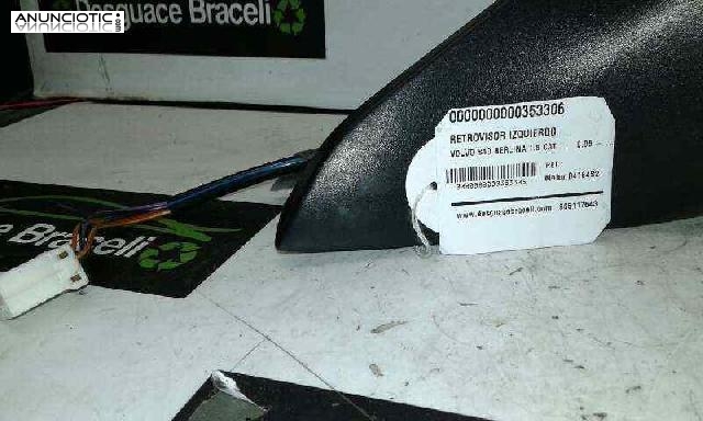 Retrovisor izq. volvo s40 (353306)