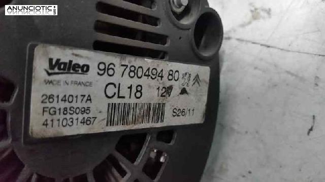 Alternador 3495148 2614017a citroen c4