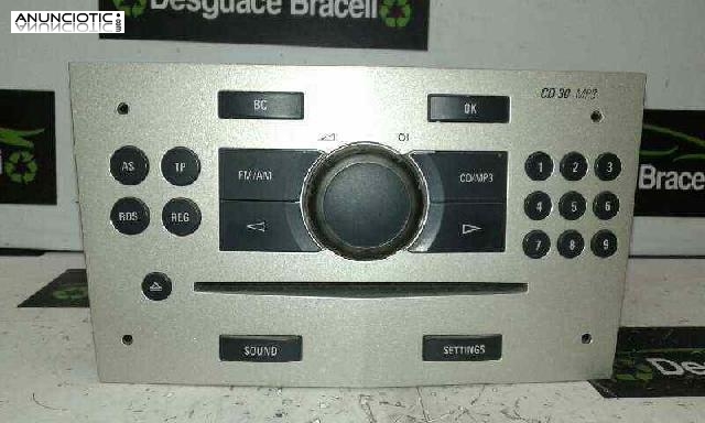 Sistema audio / radio cd opel corsa d