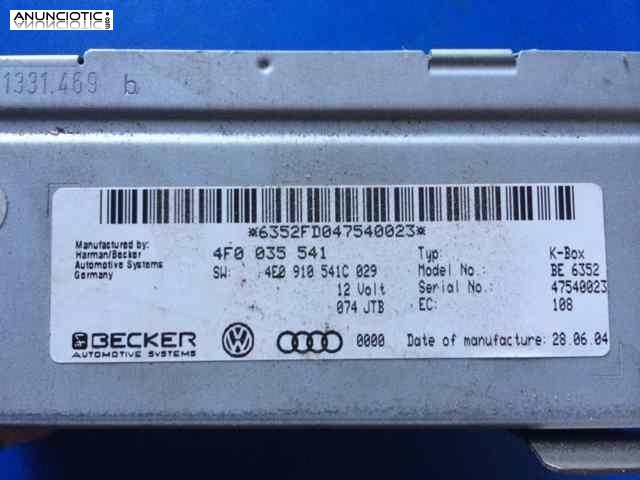 107167 sistema audi a6 berlina 3.0 tdi