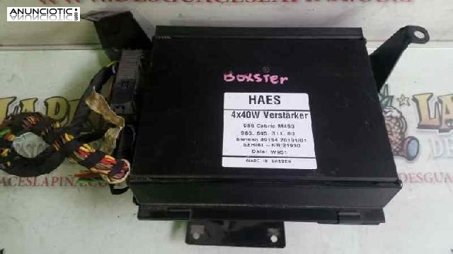 125852 amplificador porsche boxster 2.5