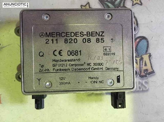 126764 amplificador mercedes-benz bm