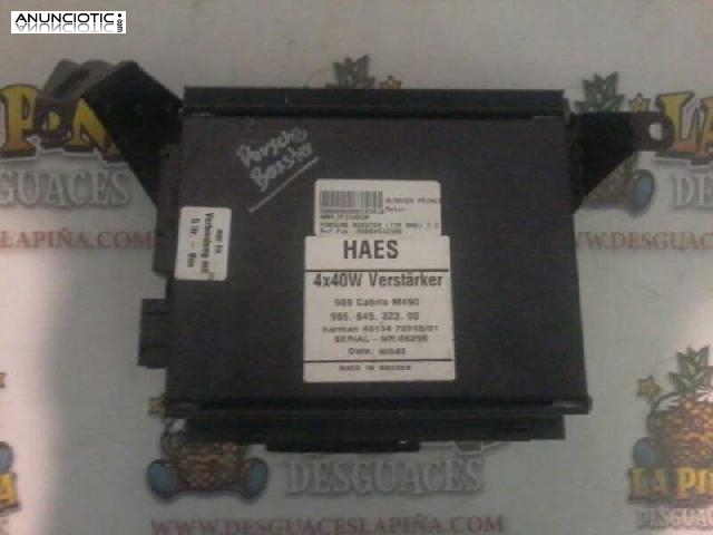 103418 amplificador porsche boxster 3.2