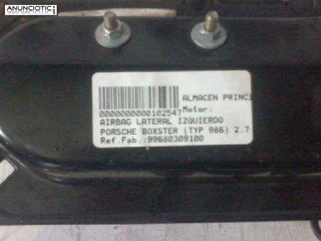 102547 airbag porsche boxster 2.7