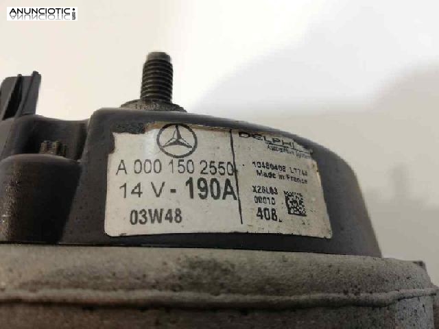 259877 alternador mercedes clase c